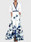 Aimee Elegant Maxi Dress in White