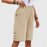 Women's Comfortable Shorts in Khaki