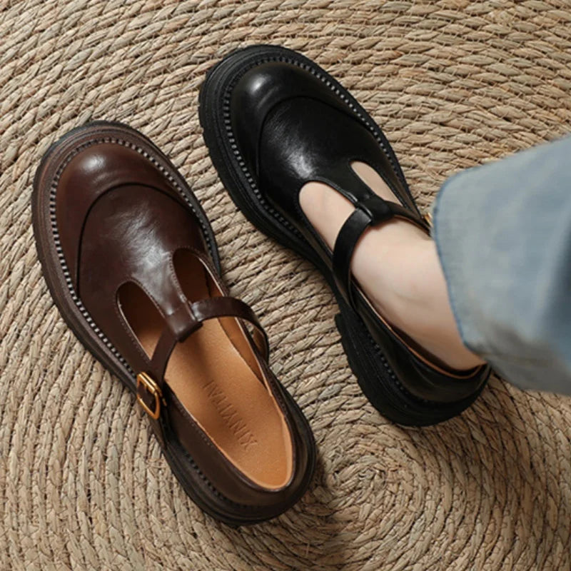 Women's Chunky Platform T-Strap Mary Janes, photo 6