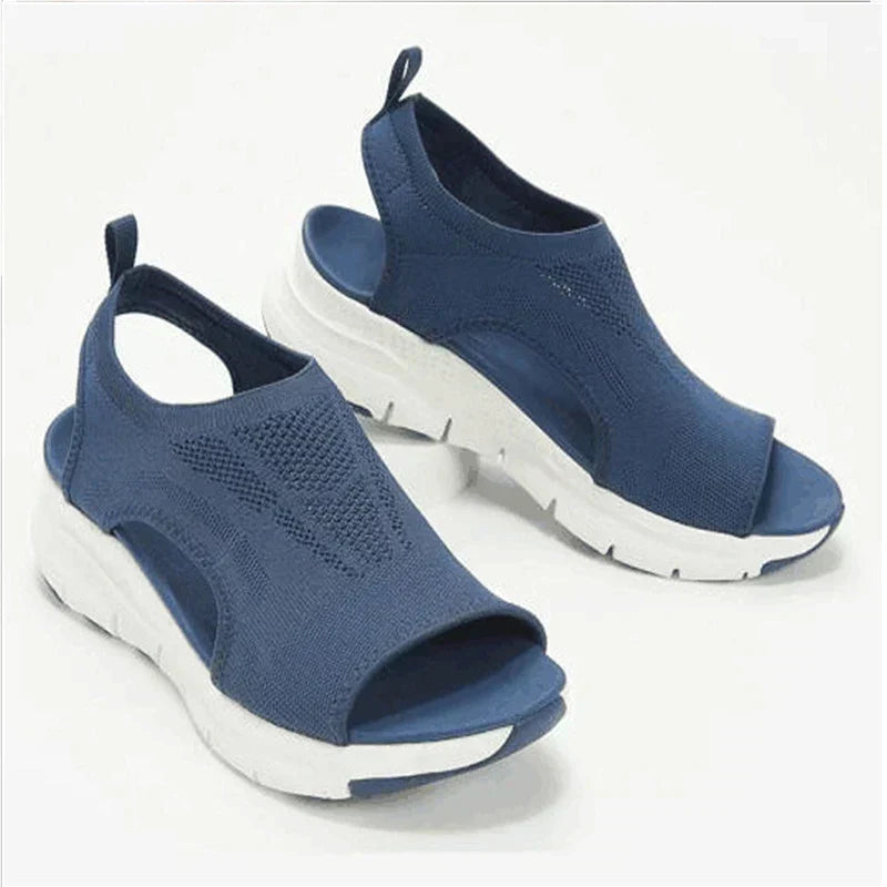 Hanna Comfort Sandals in Blue