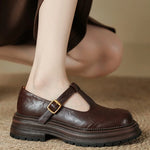Women's Chunky Platform T-Strap Mary Janes, photo 3