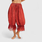 Women's Comfortable Pants in Red