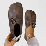 Kyline Elegant Loafers in Dark Brown