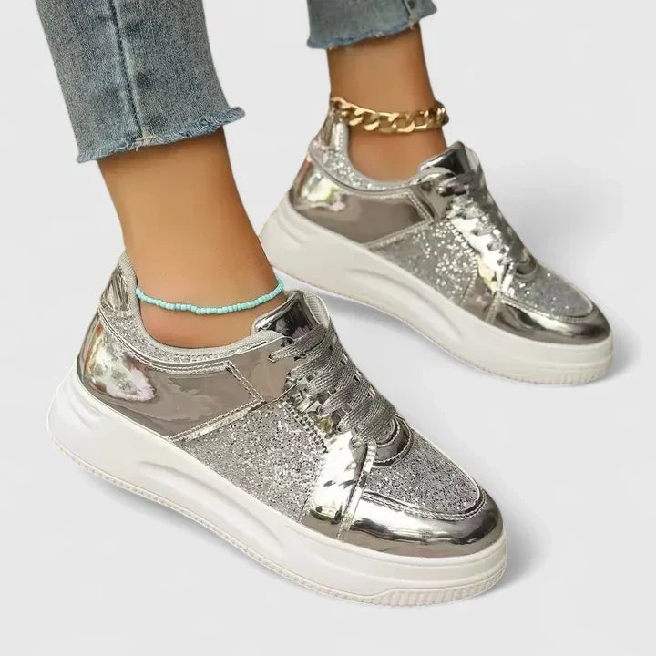 Faynelle Comfort Shoes in Silver