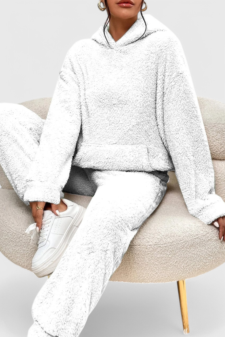 Women's Teddy Fleece Two-Piece Set, photo 9