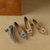 Women's Glitter Pumps with Crystal Buckle, photo 22