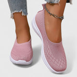 Odara Comfort Slip-Ons Sneakers in Pink