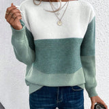 Women's Cozy Ombré Sweater in Green