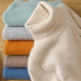Women's Cashmere Mock-Neck Sweater, photo 6
