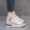 Carolyn Comfort Sandals in Beige-Adjustable