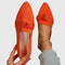 Maricela Comfort Loafers in Orange