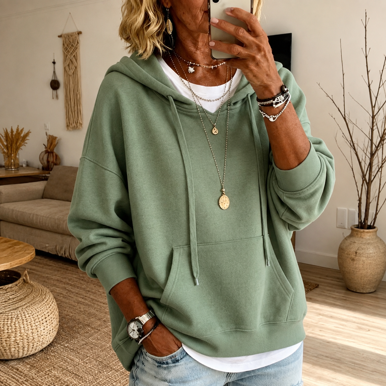 Amandine | Sage Green Sweater