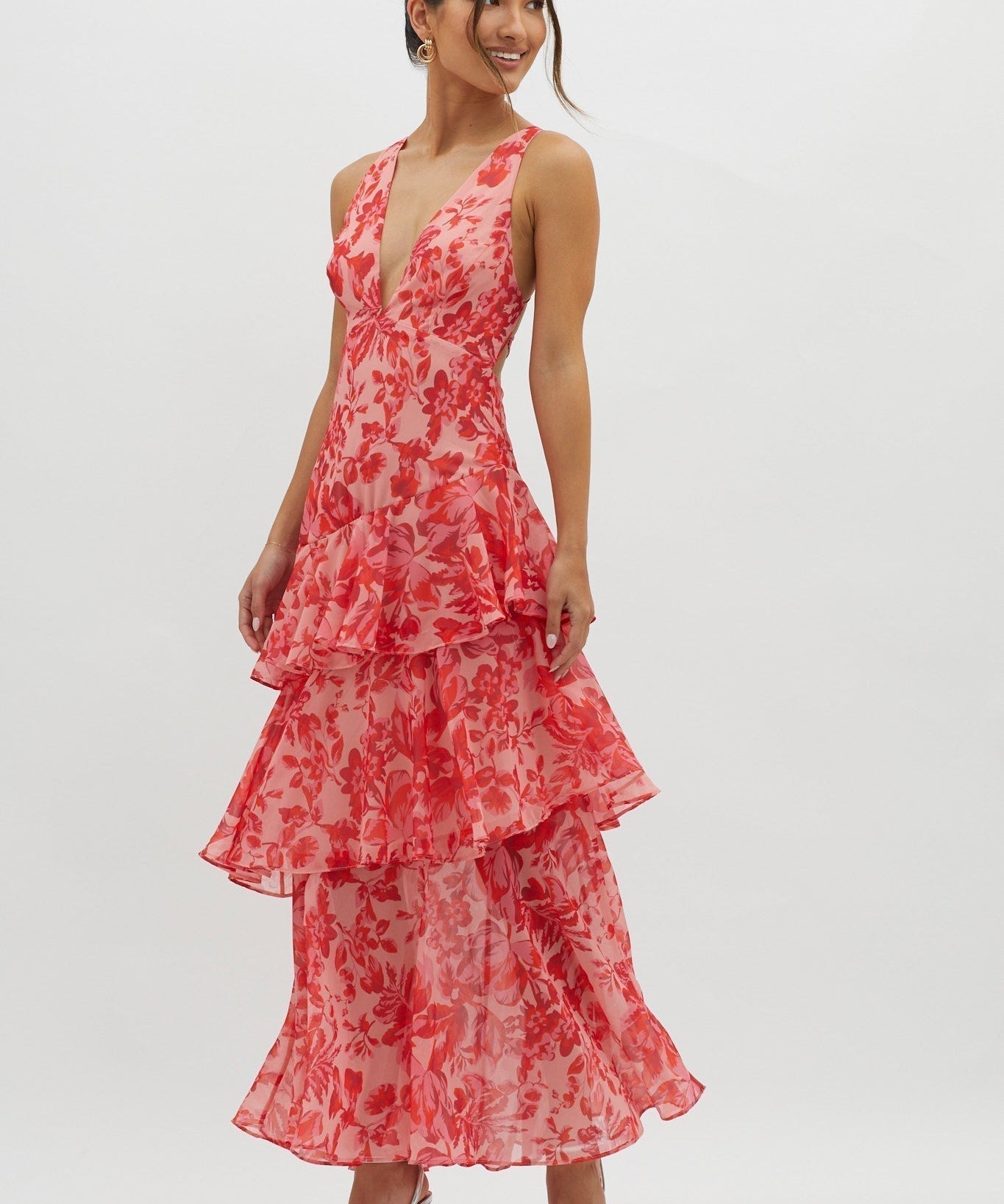 Taviana Sophisticated Midi Dress