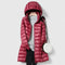 Sophriyana Comfortable Coat in Red