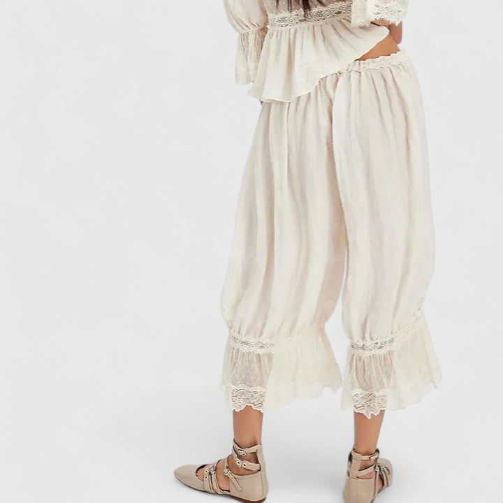 Women's Comfortable Pants in White