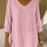 Women's Pink Elegant Tunic
