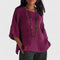 Women's Comfortable Blouse – Tara in Purple