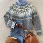 Victoria | Chic Vintage Knit Sweater