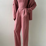 Women's Three-Piece Set in Pink