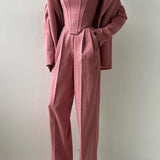 Women's Three-Piece Set in Pink
