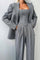 Women's Three-Piece Set in Gray