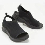 Hanna Comfort Sandals in Black