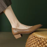 Women's Mid-Heel Mary Janes, photo 4