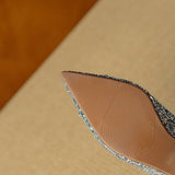 Women's Glitter Pumps with Crystal Buckle, photo 15