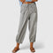 Women's Elegant Wide-Leg Pants in Light Gray