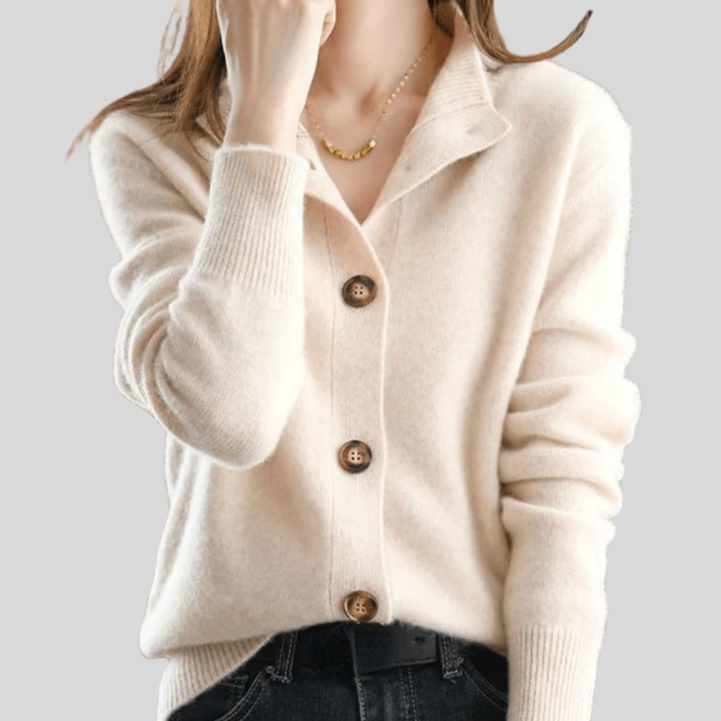 Women's Retro Cashmere Cardigan, photo 2