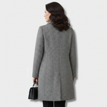 Women's Long Fabric Coat, photo 3