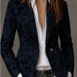 Estelle | Fitted Cashmere Jacquard Blazer