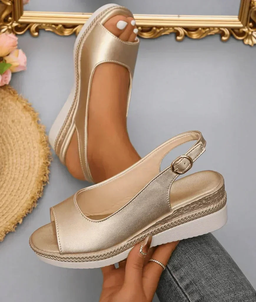Comfort Sandals for Women in Gold
