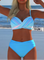Women's Ocean Mist Bikini Set in Blue