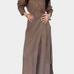 Women's Casual Shirt and Skirt Pants Set, photo 8