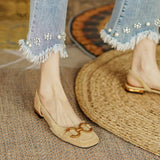 Hannah Comfort Sandals in Khaki