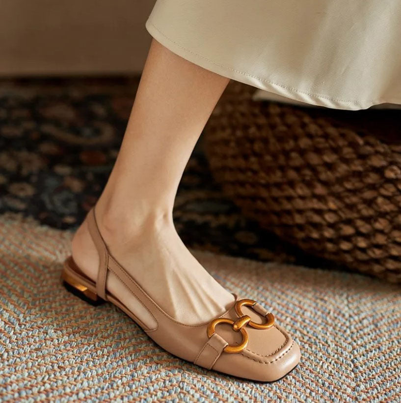 Hannah Comfort Sandals in Brown