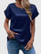 Women's Elegant Blouse – Amara in Navy