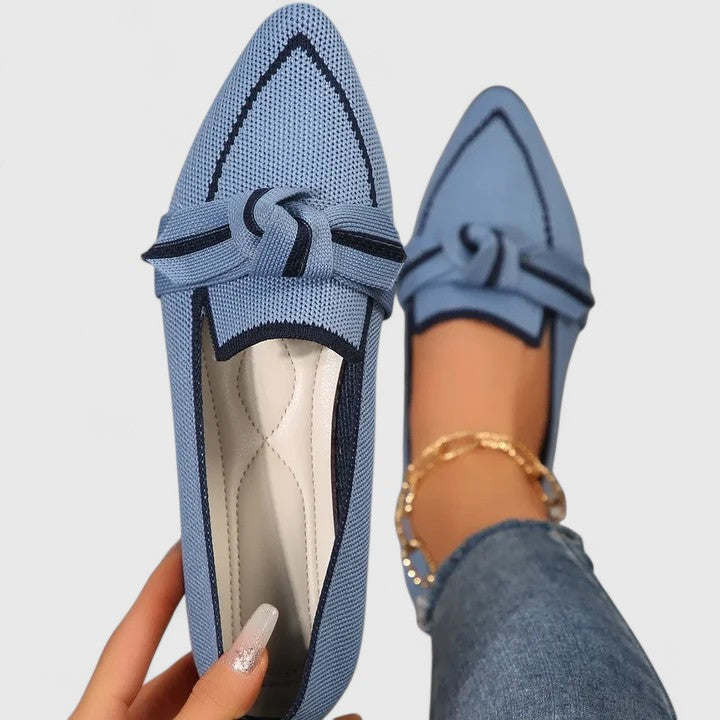 Maricela Comfort Loafers in Light Blue