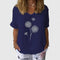 Women's Elegant Summer Blouse – Oakley in Deep Blue
