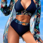 Tropical Escape Three-Piece Bikini Set, photo 2