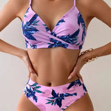 Women's Blossom Bay Bikini Set in Pink