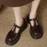Women's Chunky Platform T-Strap Mary Janes, photo 2