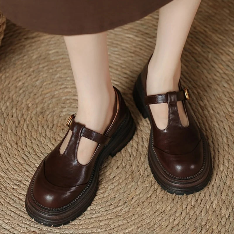 Women's Chunky Platform T-Strap Mary Janes, photo 2
