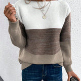 Women's Cozy Ombré Sweater in Brown
