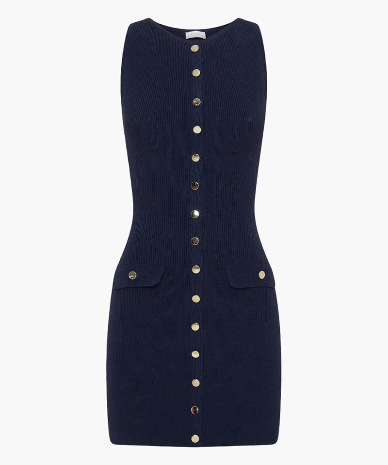 Georgia Mini dress in Navy