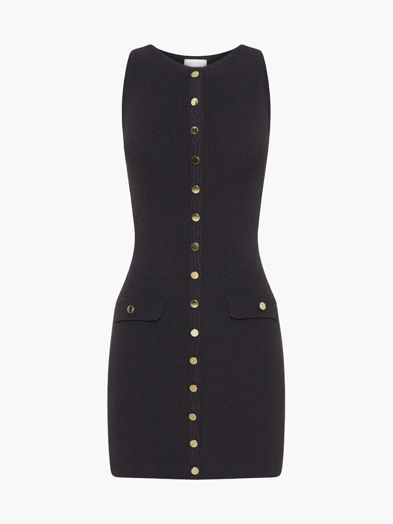 Georgia Mini dress in Black