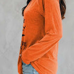 Women's Witch Letter V-Neck Blouse, photo 3