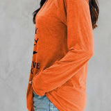 Women's Witch Letter V-Neck Blouse, photo 3