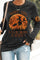 Women's Witch Moon Sweatshirt in Black